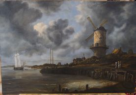 Copie Van Ruysdael